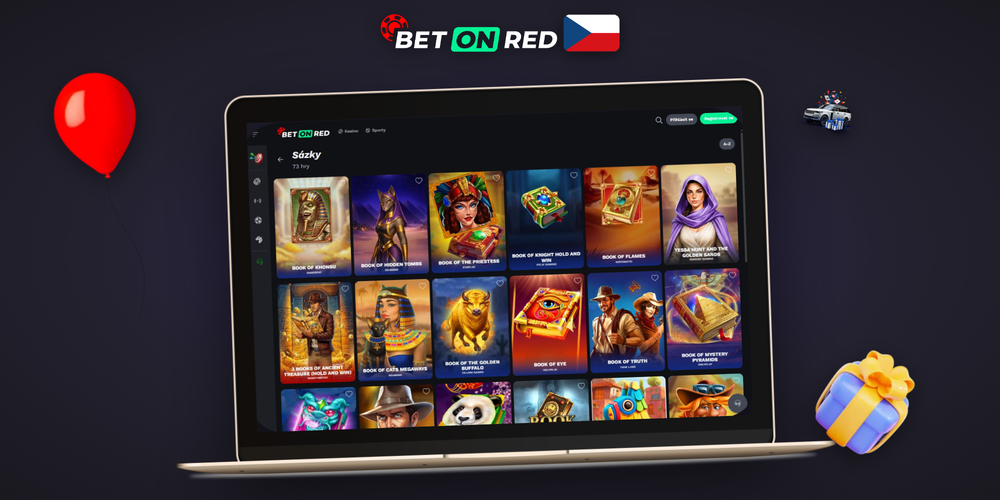 Betonred Casino pro PC — lobby s hrami a panel sportovních sázek v desktopovém klientovi