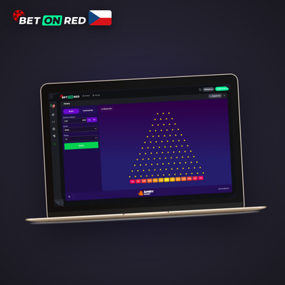 Plinko s méně řadami v Betonred Casino – kratší pyramida kolíčků