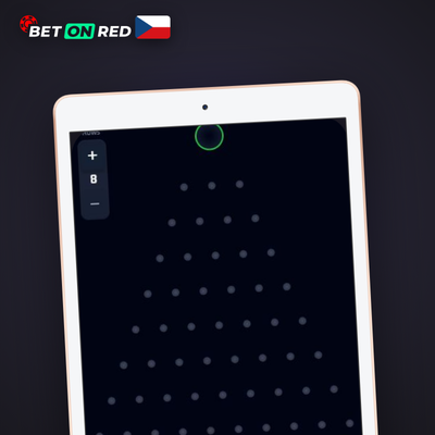 Nízké riziko v Plinko Betonred Casino – kulička míří do středových slotů
