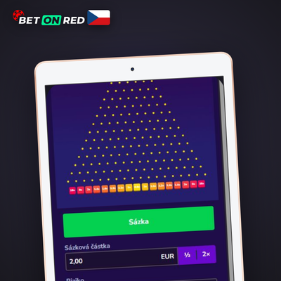Střední riziko Plinko v Betonred Casino s vyváženým profilem výher