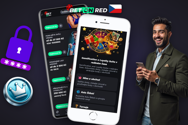 Registrační formulář Betonred Casino na mobilu s vyplněným promo kódem VIPRED